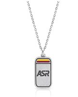 Collana Lowell Uomo A.S. Roma in Acciaio B-RC004UAR